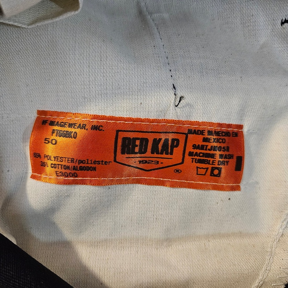 Red Kap Mens Black Cargo Work Shorts PT66BK0 Size 50 New With Tags Workwear - Picture 3 of 7